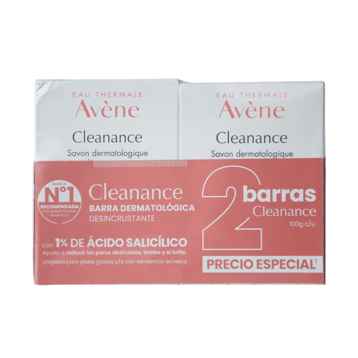 AVENE BARRA LIM DERMAT 100 G DUO