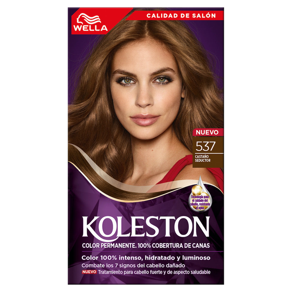 KOLESTON TINT CASTAÑO SEDUCTOR 537