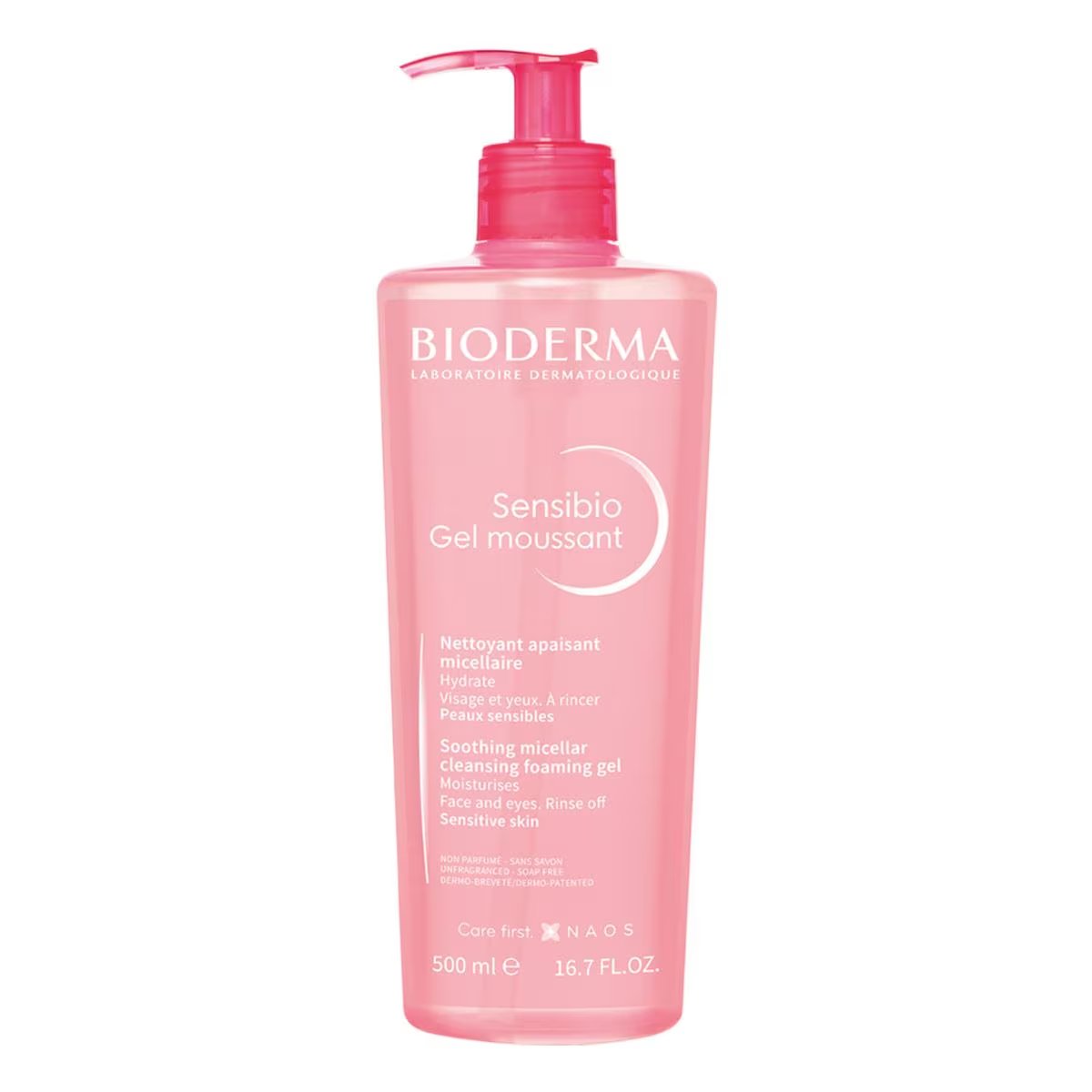 GEL BIODERMA SENSIBIO MOUSS 500ML