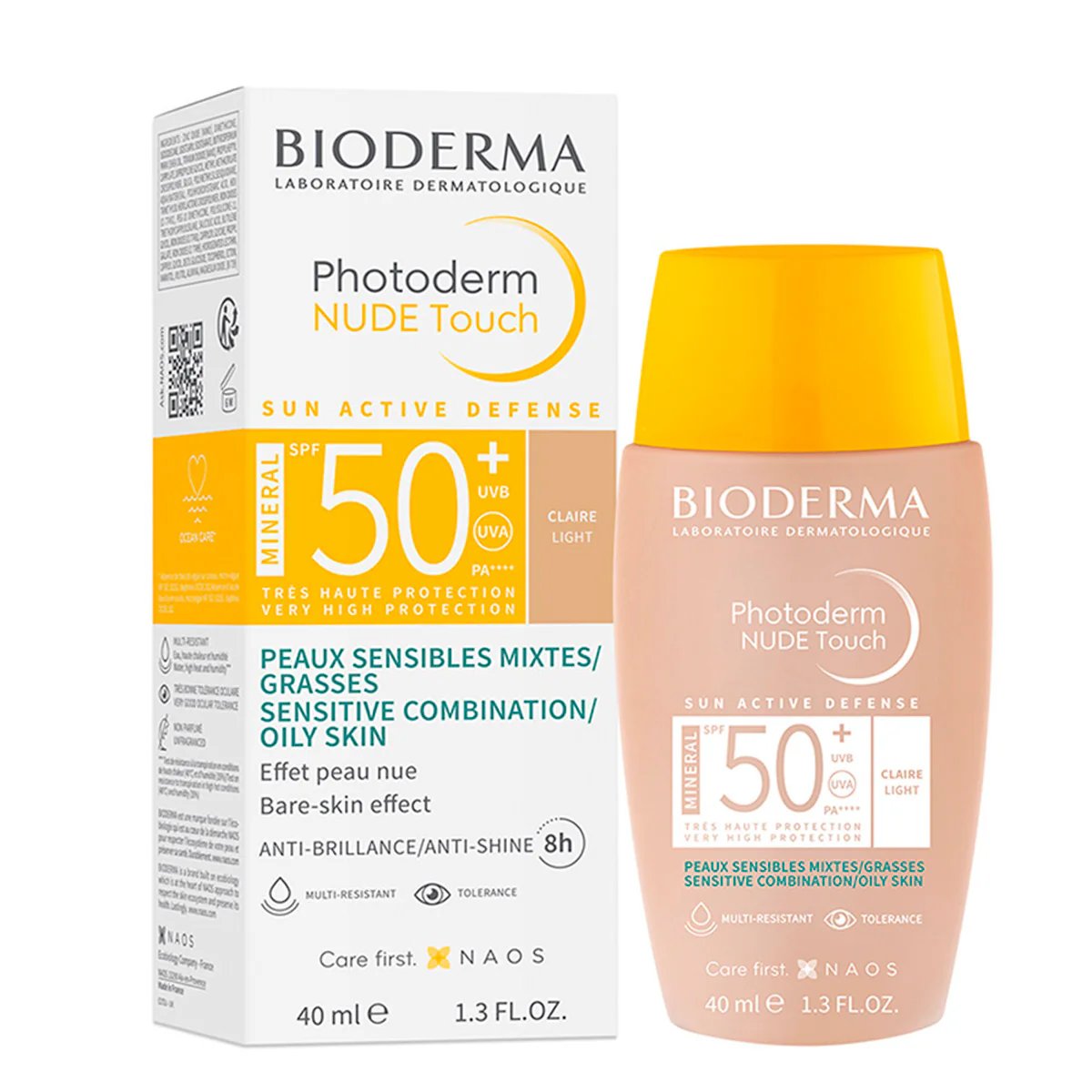 BLOQ PHOTODERM NUDE CLARS PF50 40ML