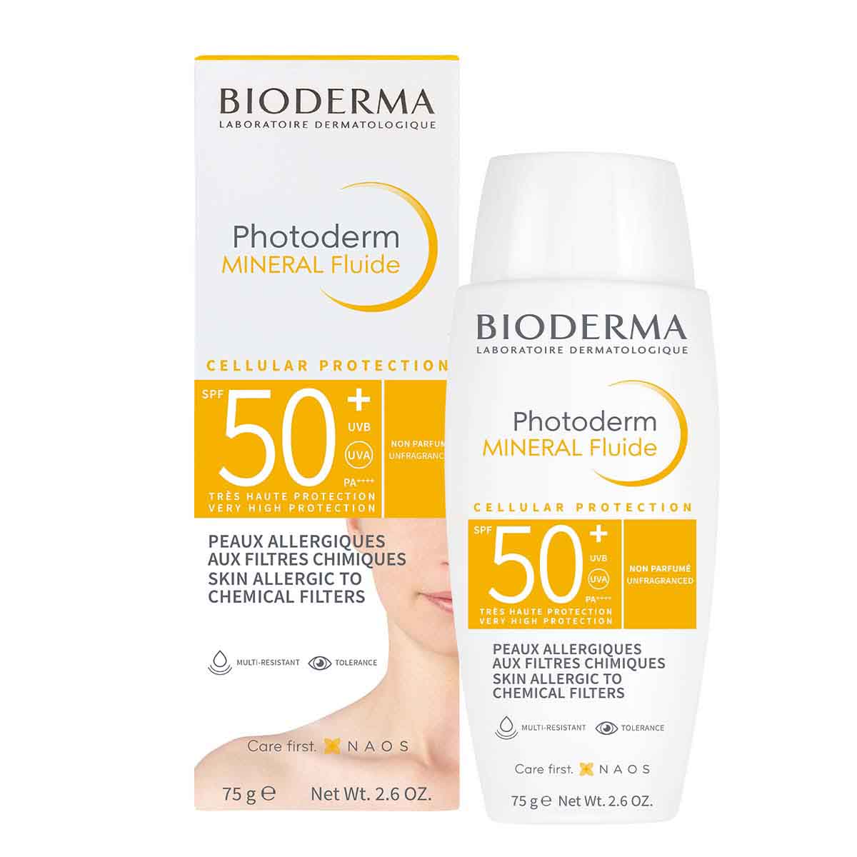 BLOQ PHOTODERM MIN-FLUI SPF50 75G