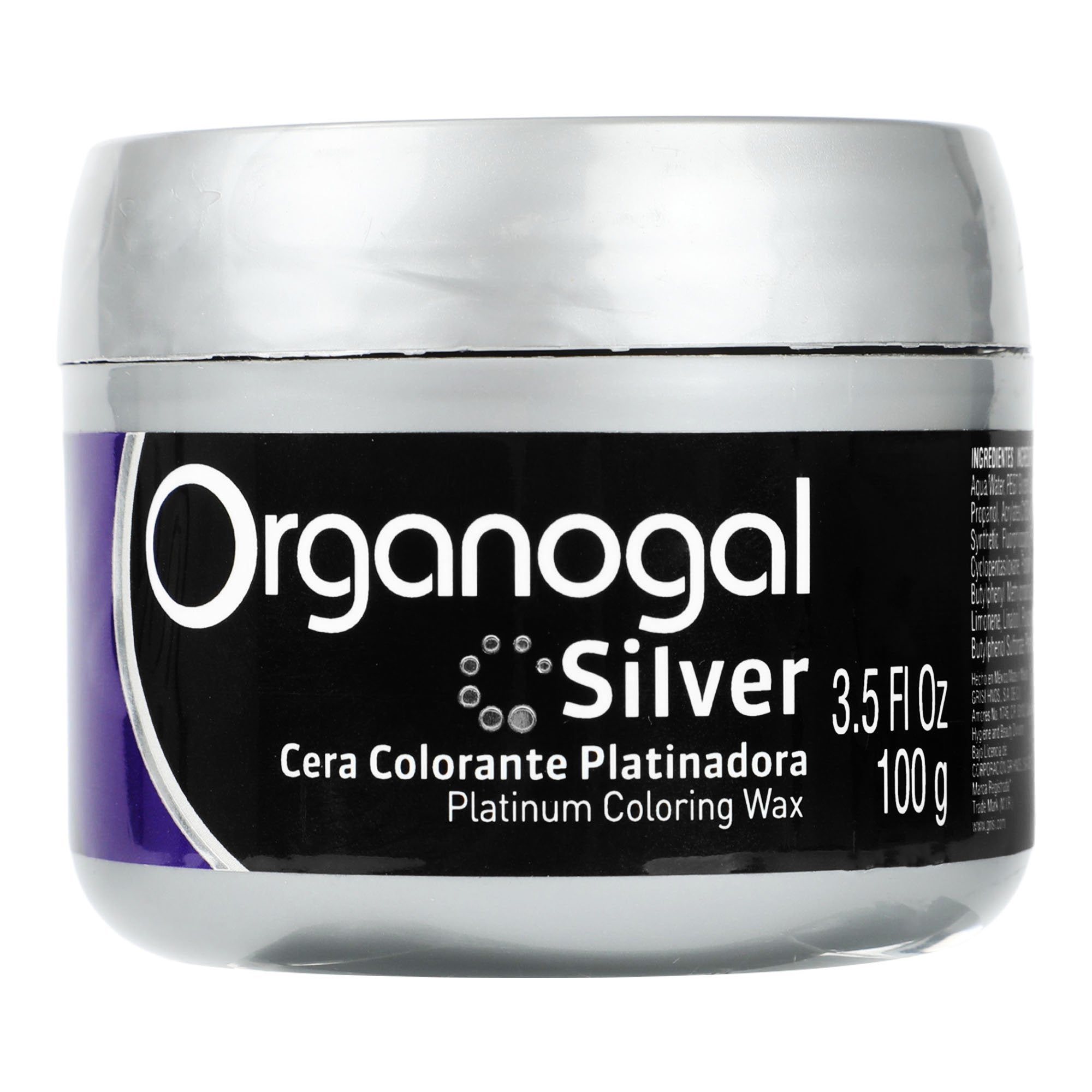ORGANOGAL GRISI CERA PLATINADORA ENV  C/100 G