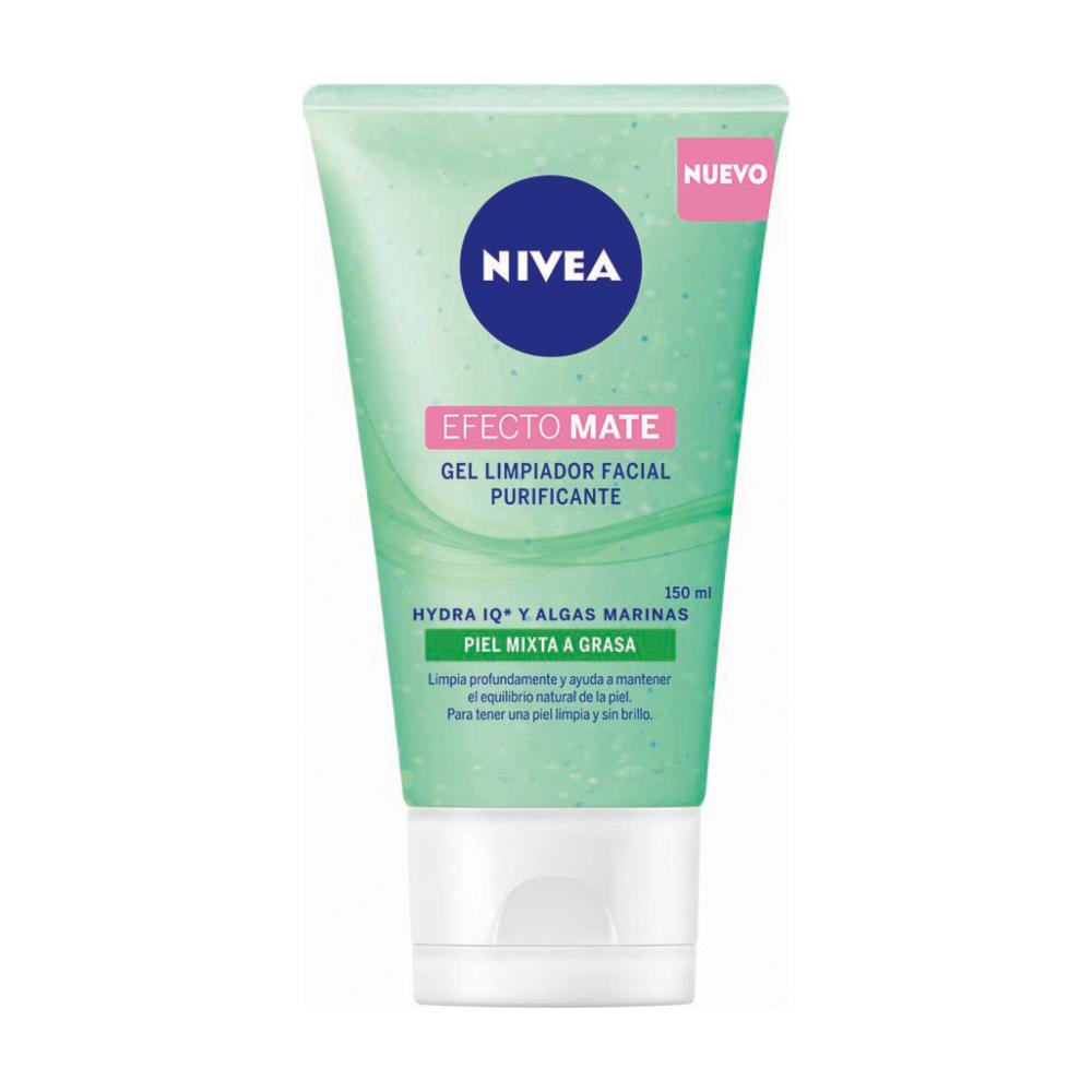 GEL NIVEA LIMP FAC EFEC MATE150ML