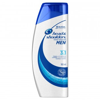 HEAD & SHOULDERS SH MEN 3 EN 1 BT 180ML