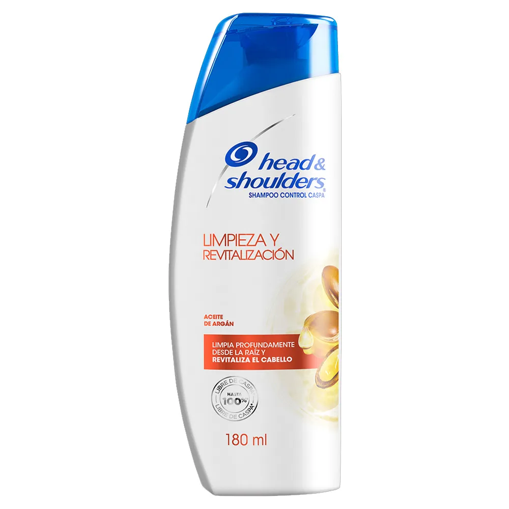 HEAD & SHOULDERS SH LIMP Y REVIT BT 180ML