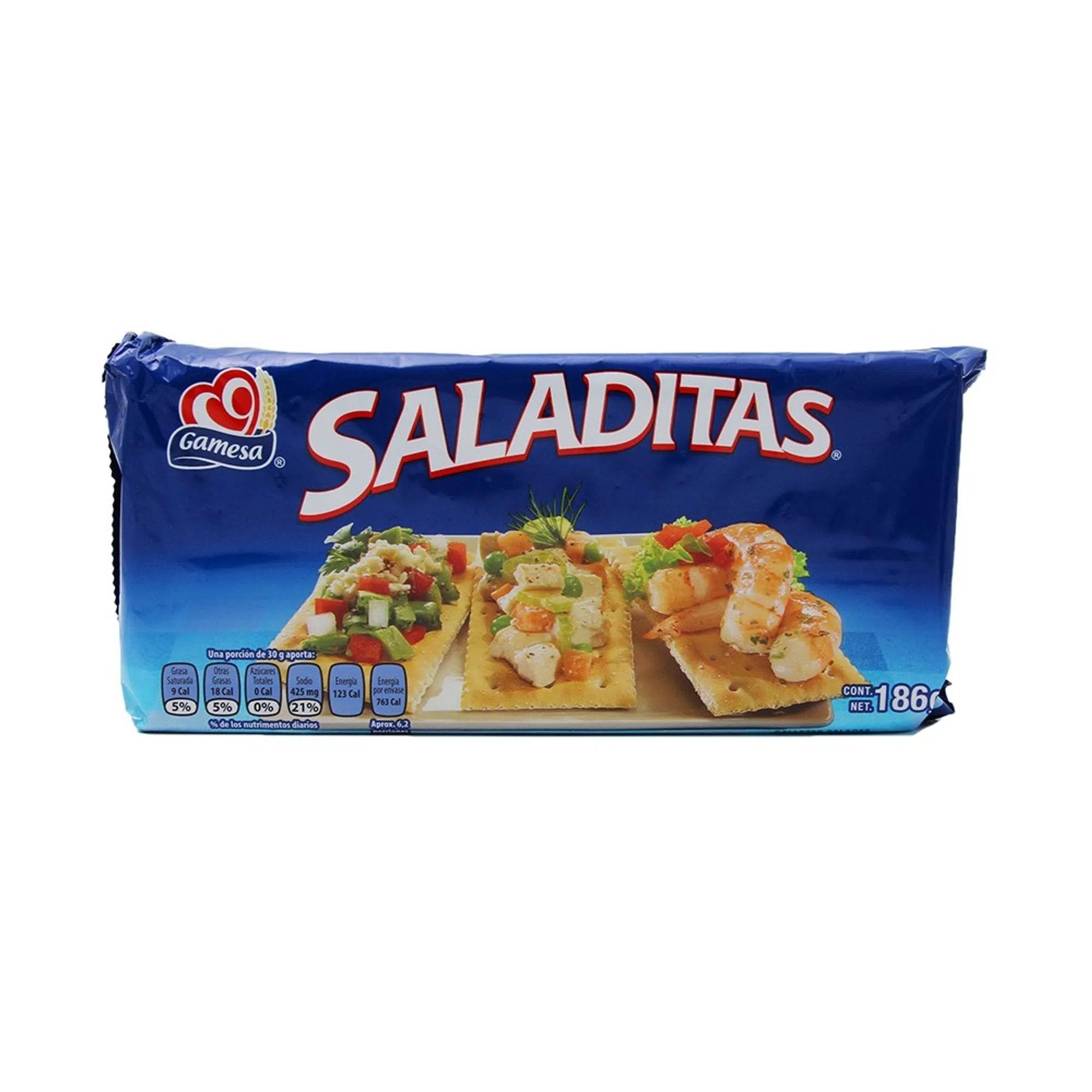 SALADITAS GAMESA 186GR