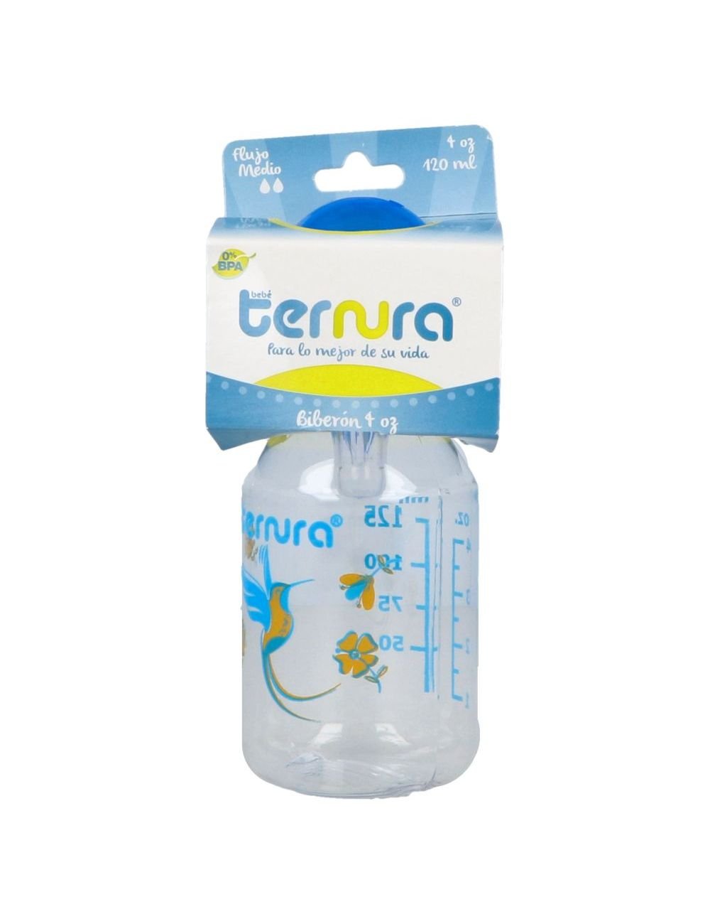 BIB TERNURA C/MAMILA 4 OZ