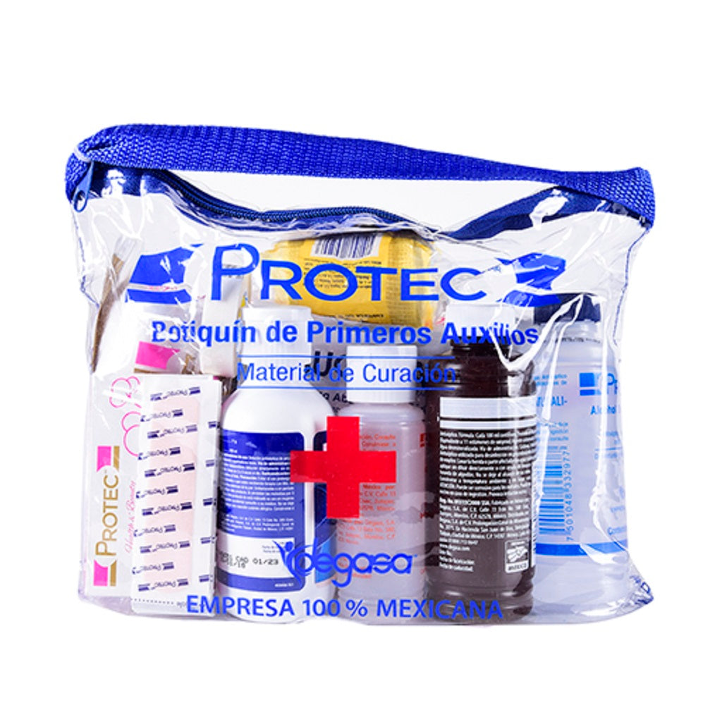 BOTIQUIN PROTEC PRIMEROS AUXILIOS
