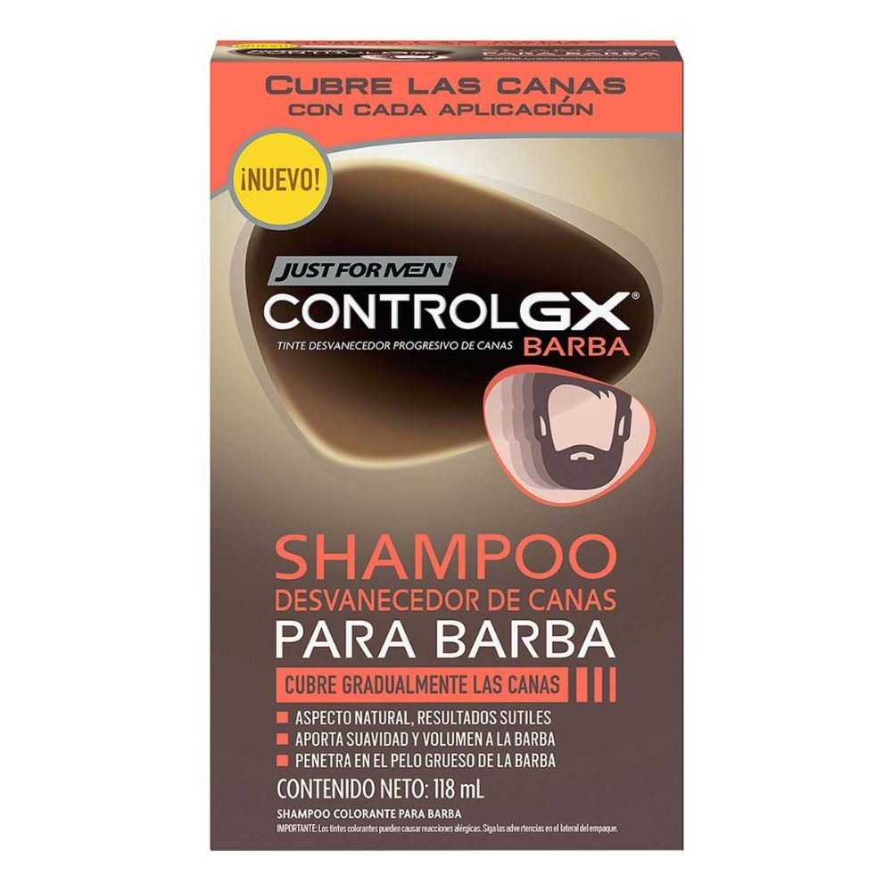 SH JUST F-MEN BARBA D-CANAS 118ML