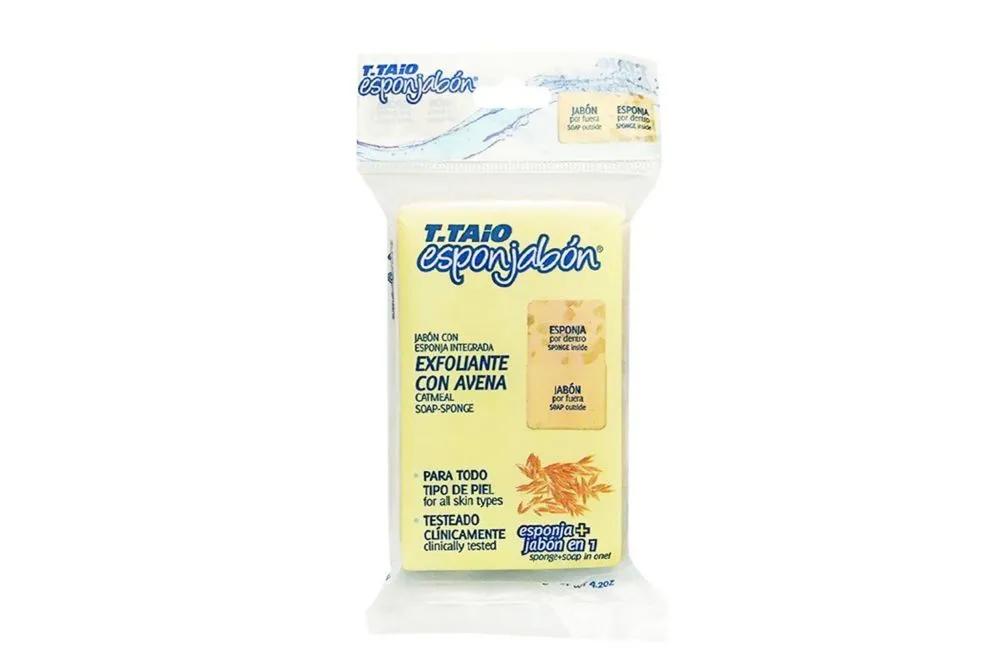 TTAIO JBN-ESPONJA EXFOL C/AVENA 120GR