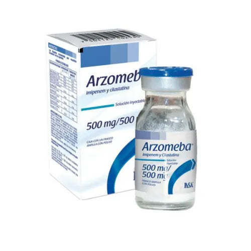 ARZOMEBA 500/500MG C/1FAMP PLVO SI NVO