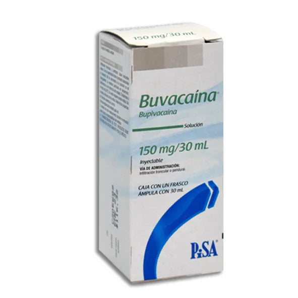 BUVACAINA 150MG/30ML C/30ML 1FAMP SI PI