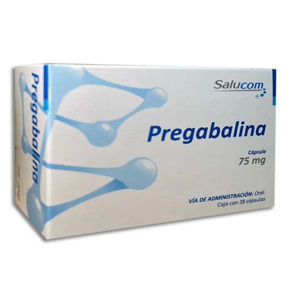 SM PREGABALINA 75MG C/28CAP
