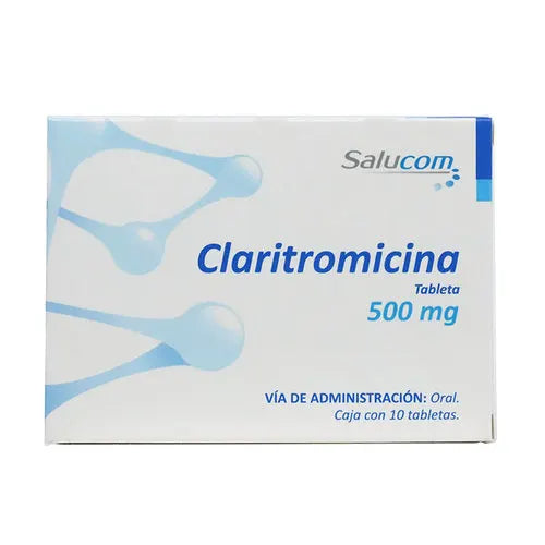 SM CLARITROMICINA 500MG C/10TAB