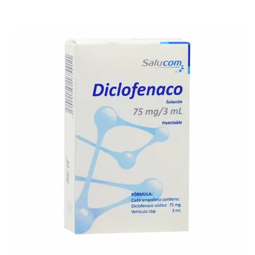 SM DICLOFENACO 75MG/3ML C/2AMP SI