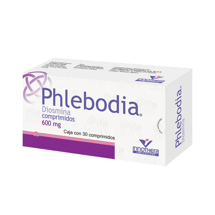 PHLEBODIA 30 COMP 600MG