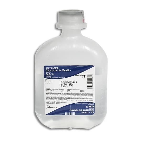 SUERO CLORURO DE SODIO 1 FCO 0.9%/250ML