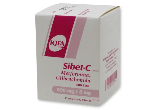 SIBET-C 60 TAB 500/5MG