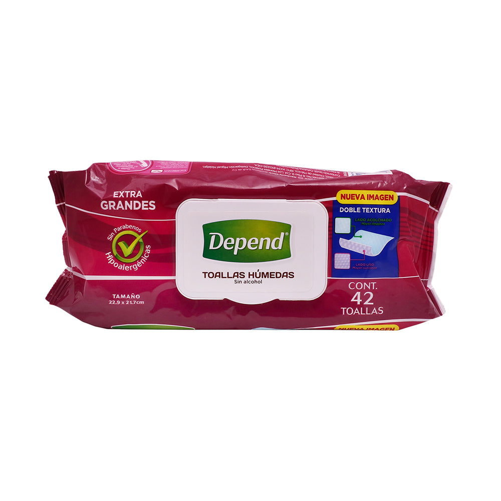 DEPEND TLLS HUM S/ALCOHOL C42