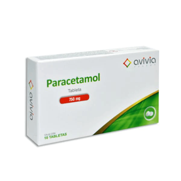 PARACETAMOL 750MG 10 TAB    LGEN