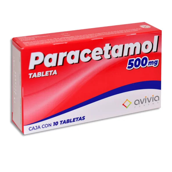 PARACETAMOL 500 MG 10 TAB   LGEN