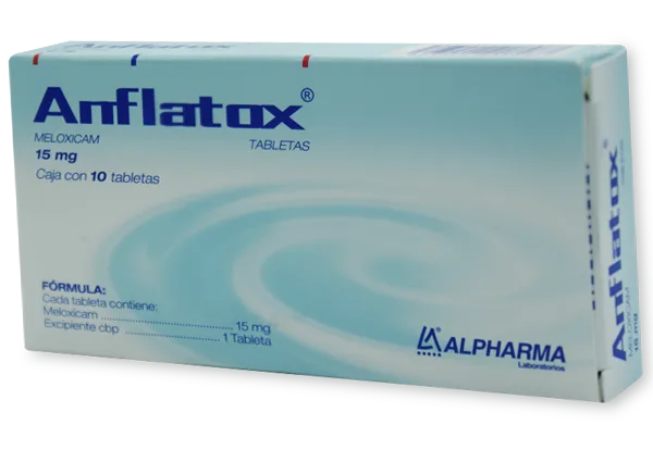 ANFLATOX 10 TAB 15 MG
