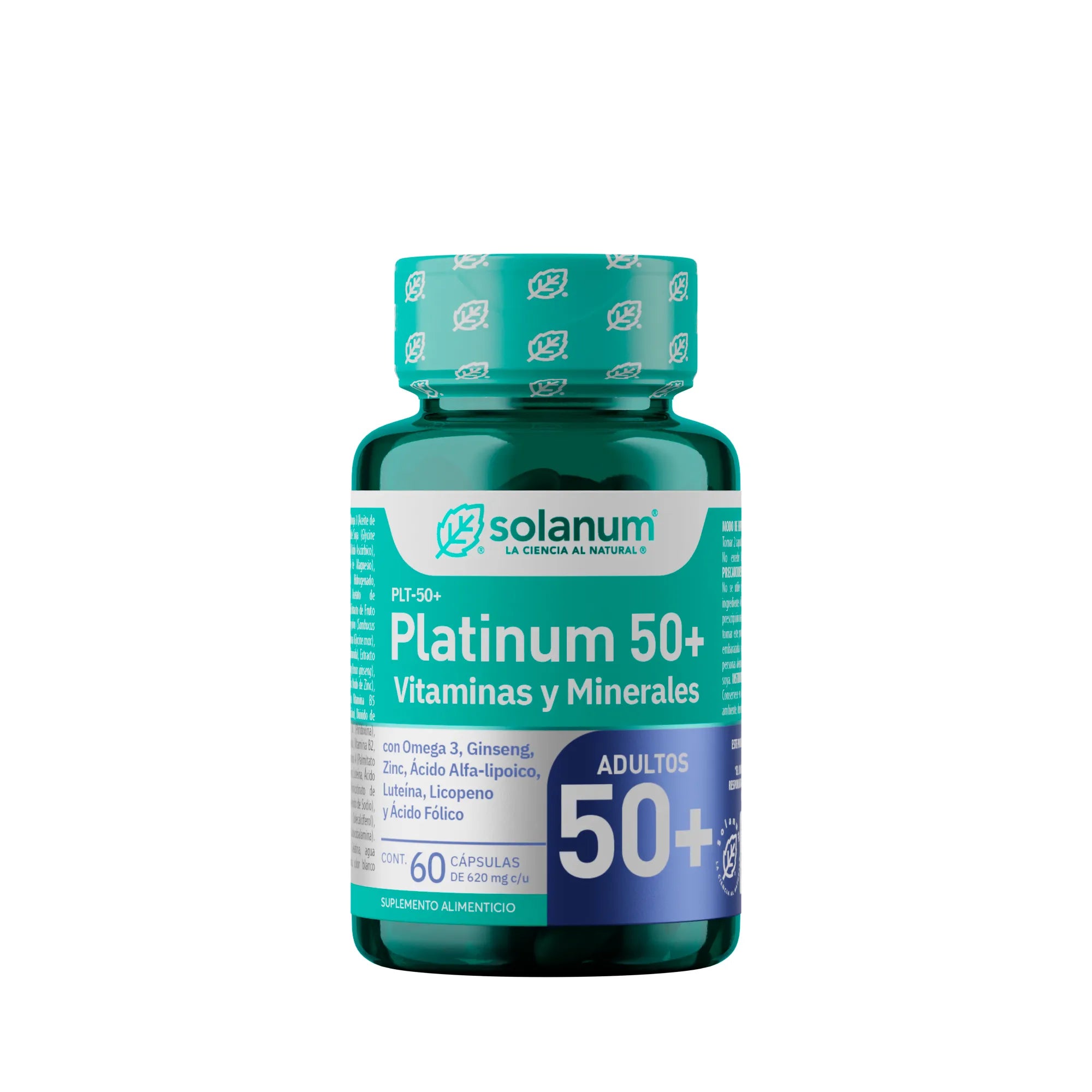 SOLANUM PLATINUM SUP ALIM 60 CAPS