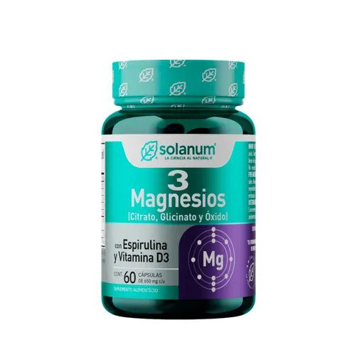 SOLANUM 3 MAGNESI SUP ALIM 60CAPSN