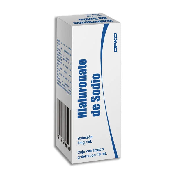 HIALURONATO DE SODIO 4MG 10 ML