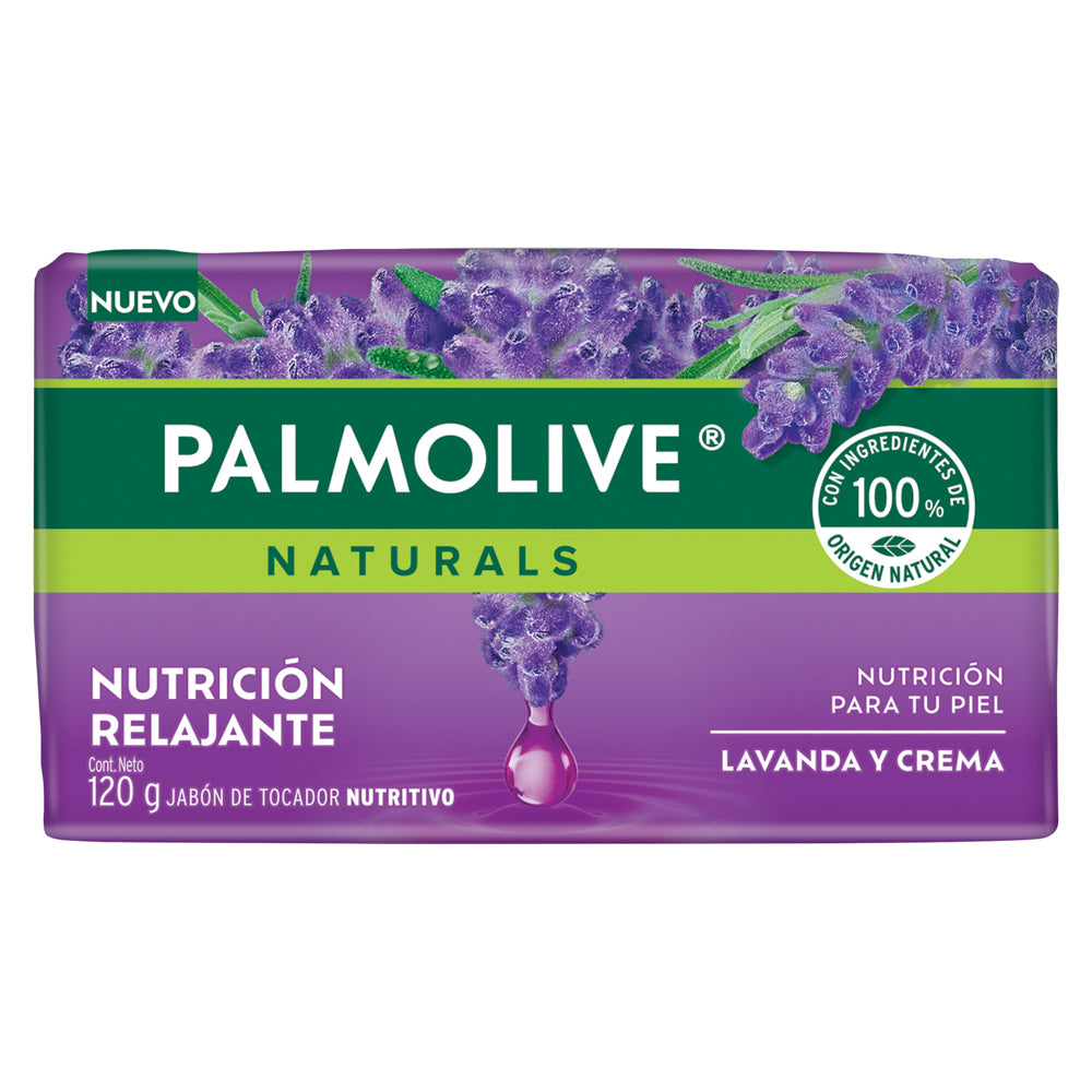 PALMOLIVE NAT JBN LAVANDA-CREMA 120G