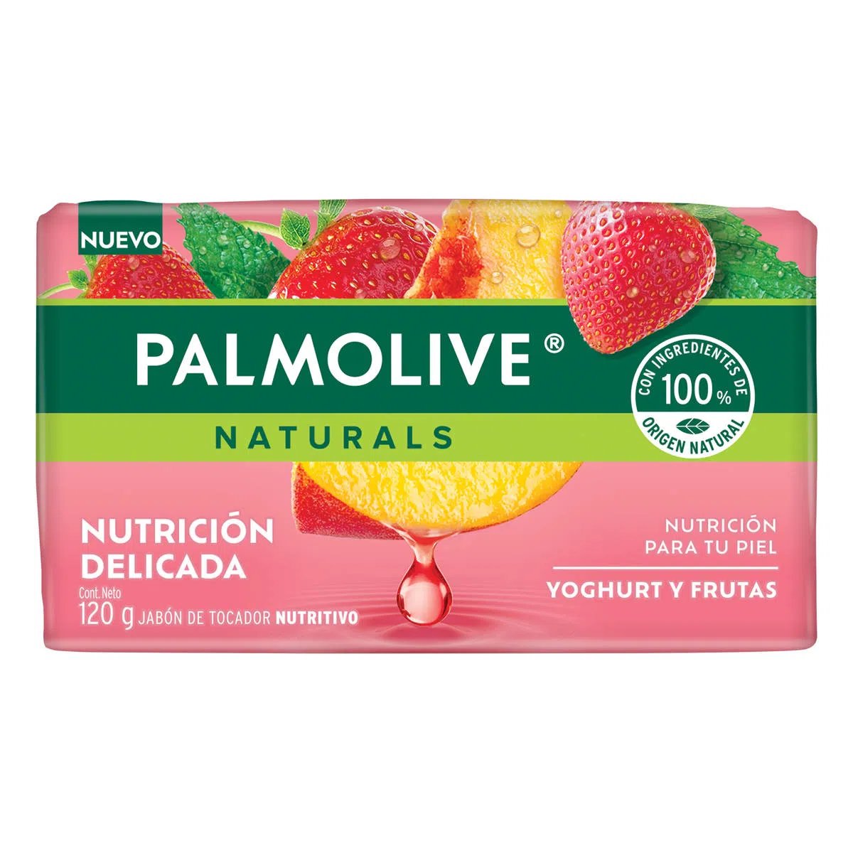 PALMOLIVE NAT JBN YOGHUR-FRUTA 120G