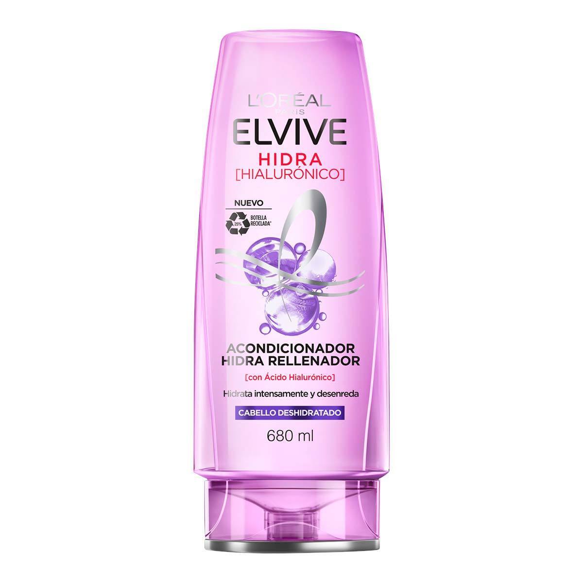 ACOND ELVIVE HIDRA HIALURON 680ML