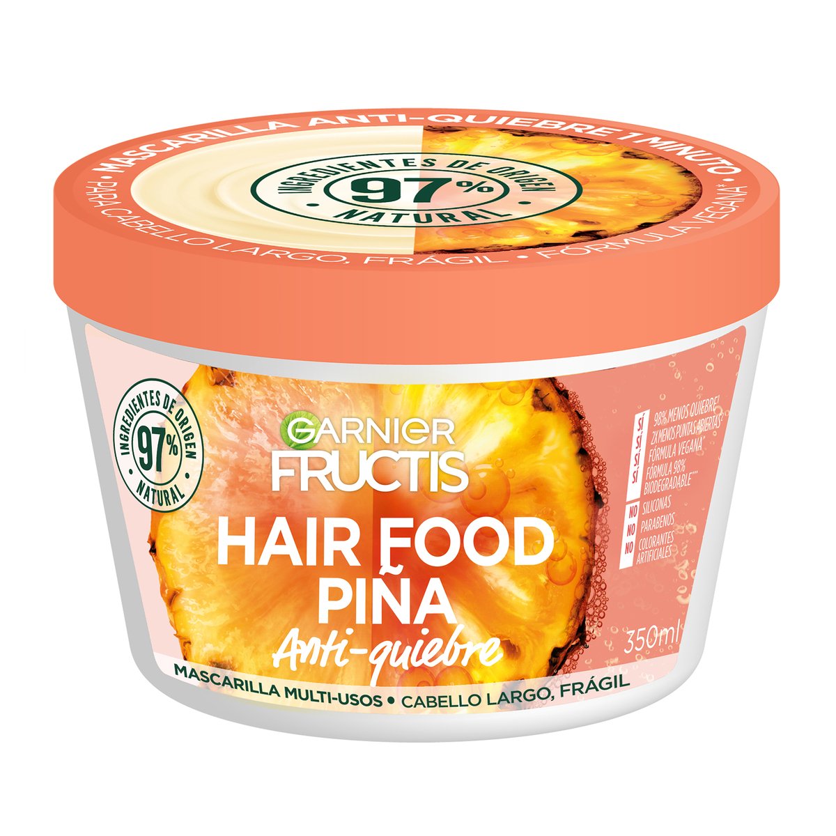 MASC FRUCTIS HAIR-F PINA 350 ML