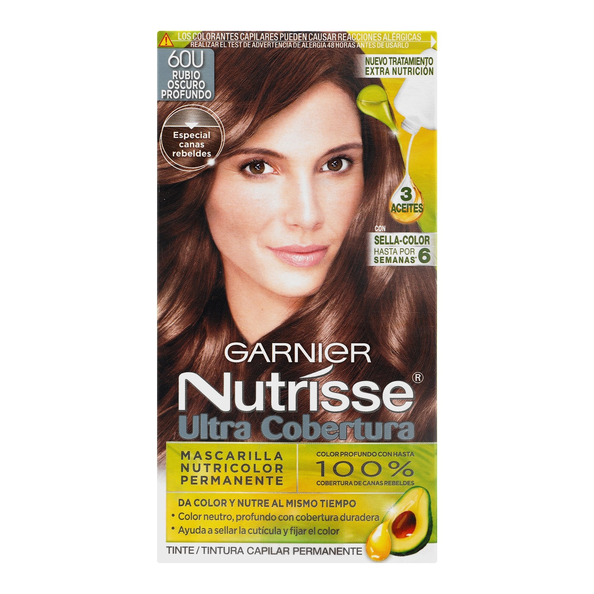 NUTRISSE 60 RUBIO OSCURO PROF TINTE