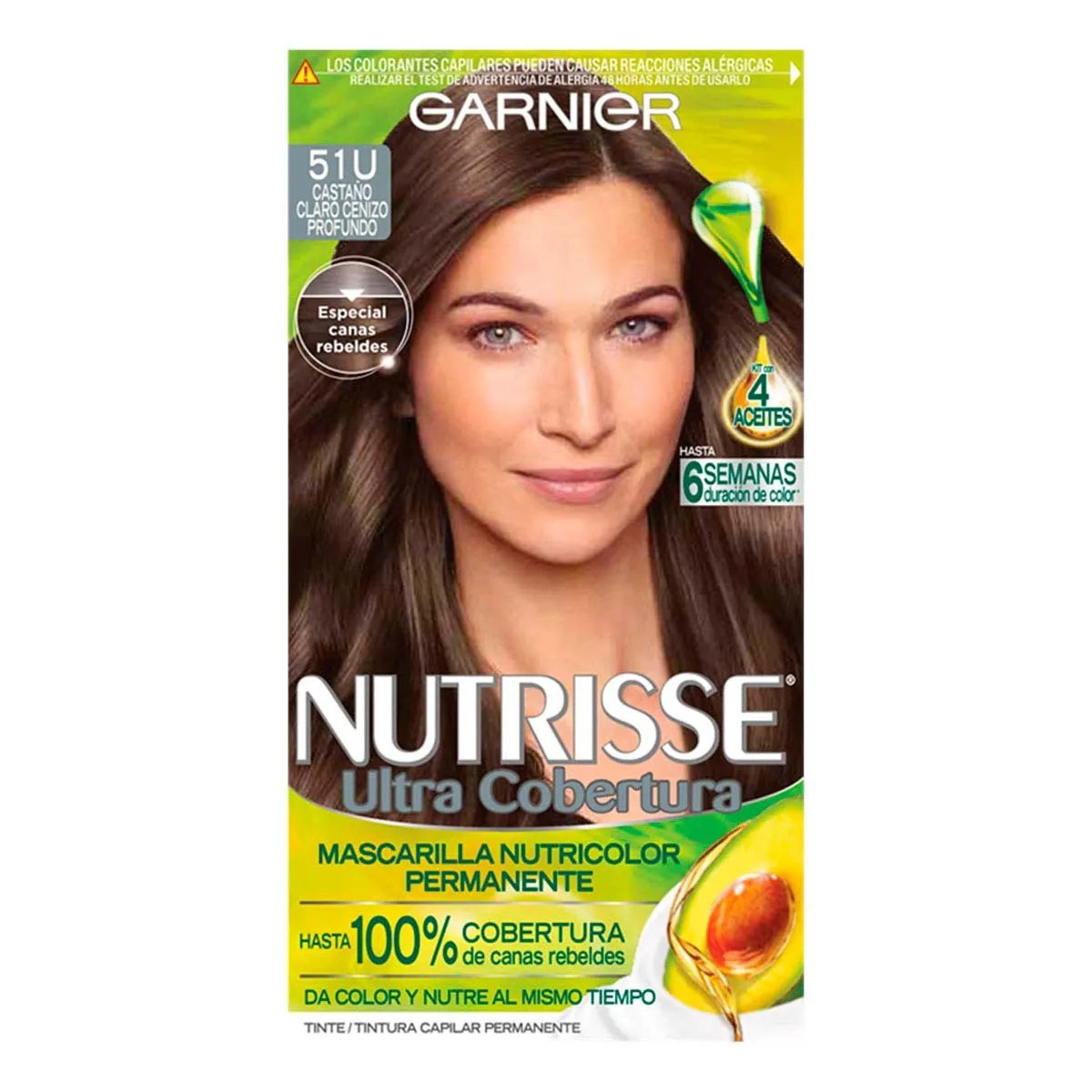TINT NUTRISSE 51 CAST CLARO CEN PRO