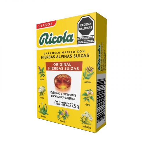 RICOLA CARAMELO ORI H-SUI S/AZU C/11