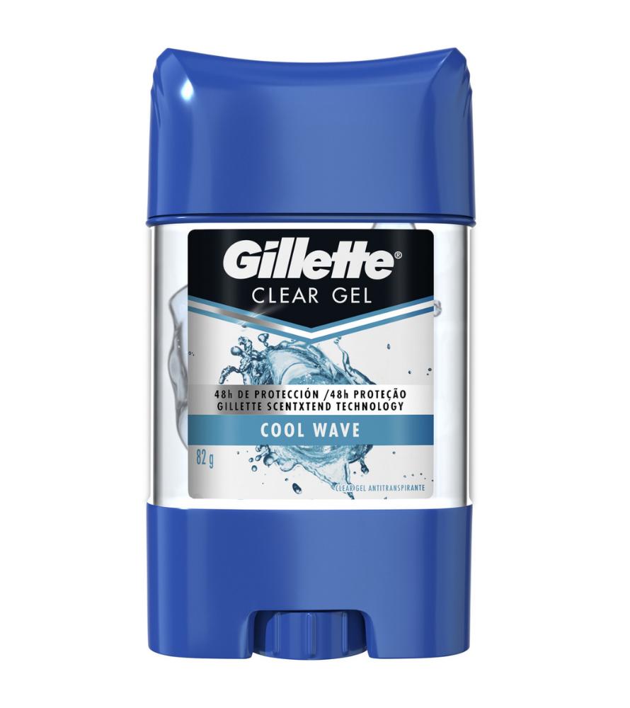 GILLETTE DESOD GEL COOLWAV 82G