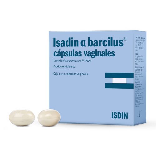 ISADIN BARCILUS CAPS VAGINAL C/6