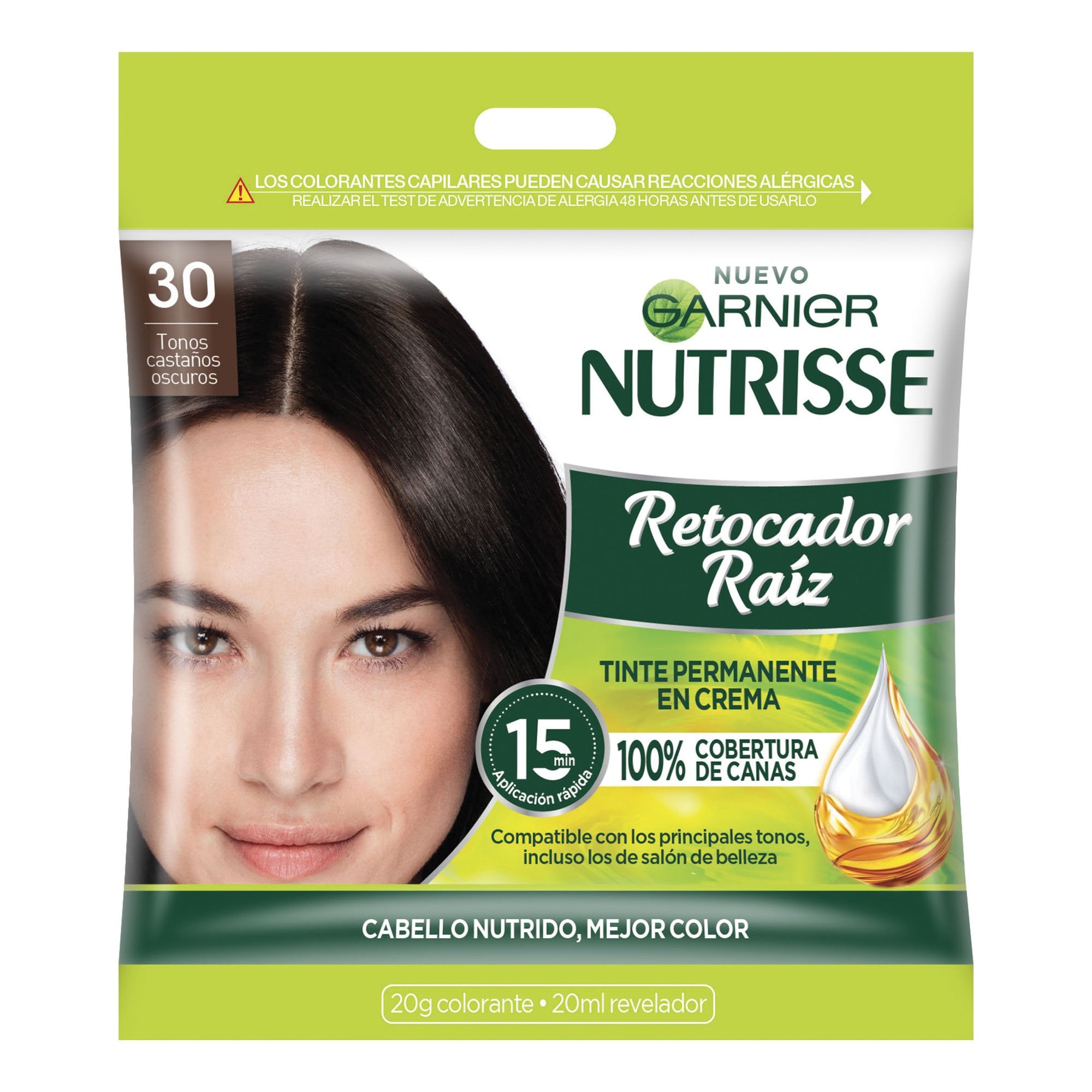 RETOCADOR NUTRISSE 30 CASTAÑOS OBSCUROS