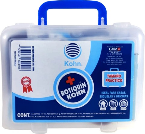 BOTIQUIN KOHN PRIMEROS AUXILIOS