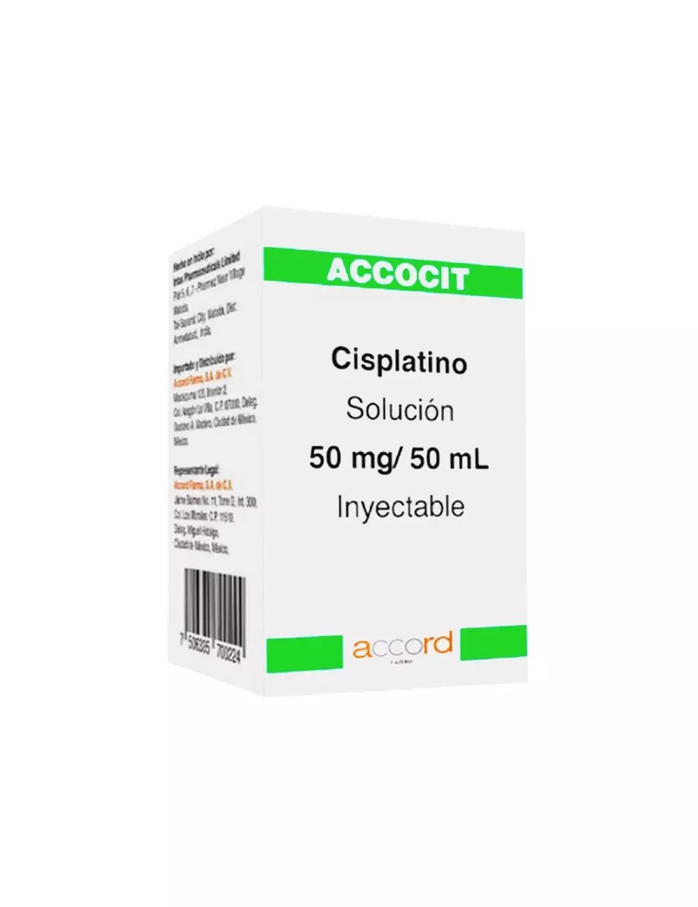 ACCOCIT 1 FA  50 MG/50 ML