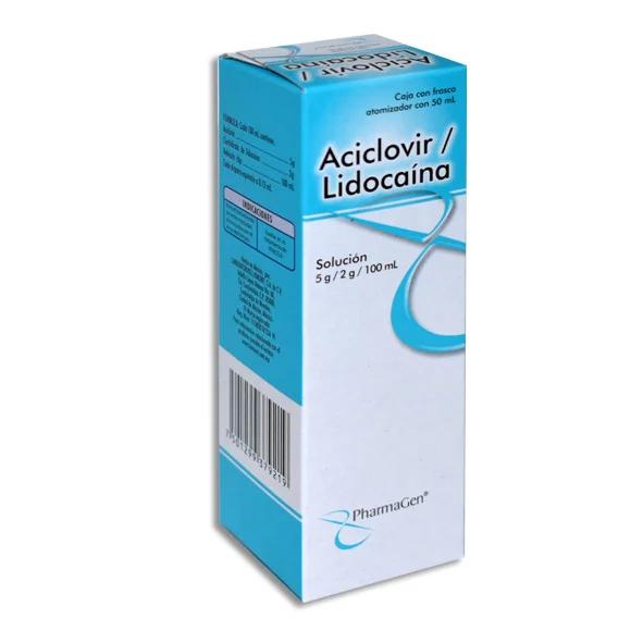 ACICLOVIR LIDOCAINA 1 SPRAY 50 ML