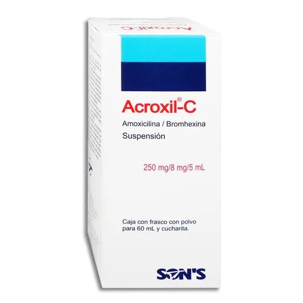 ACROXIL-C 1 SUSP 250/8MG/5/60 ML
