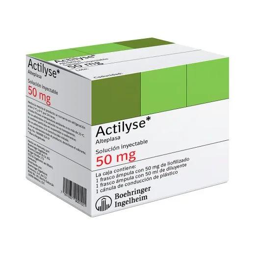 ACTILYSE 50 MG F A 2X50 ML