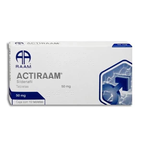 ACTIRAAM 10 TAB 50 MG