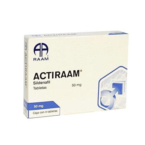ACTIRAAM 4 TAB 50 MG