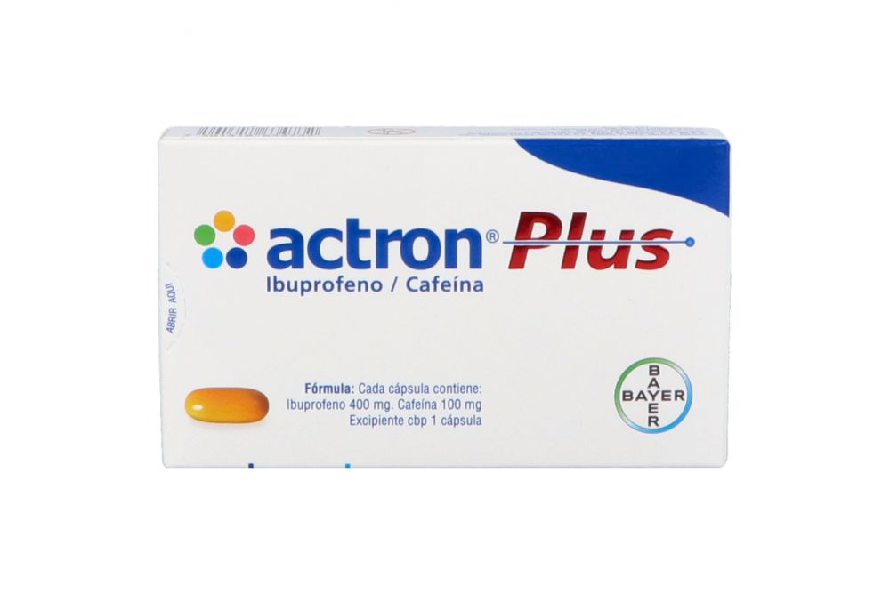 ACTRON PLUS 400/100 MG 10 CAPS