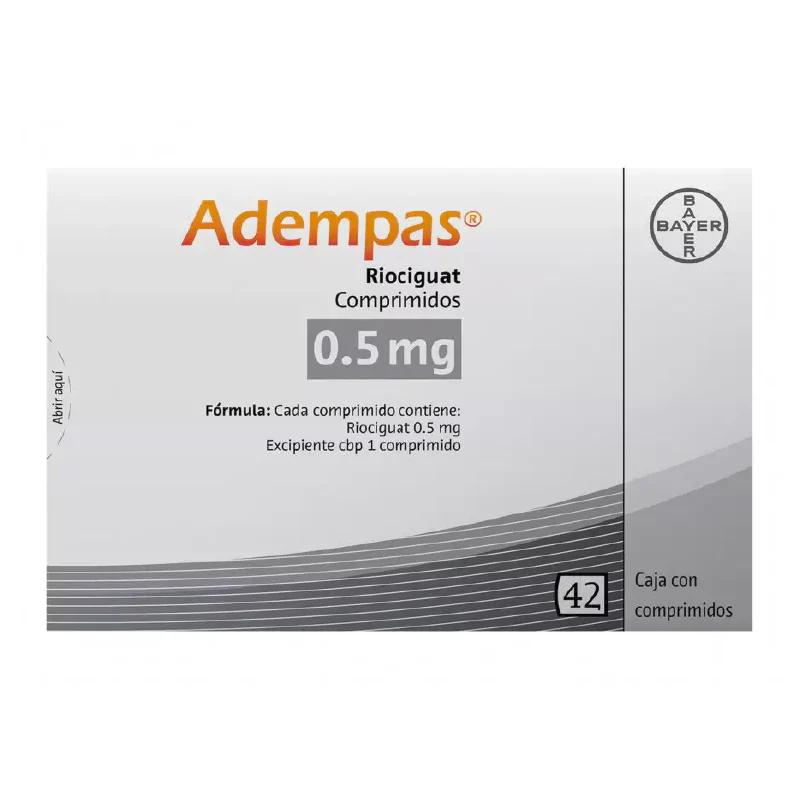 ADEMPAS 0.5 MG 42 CPR