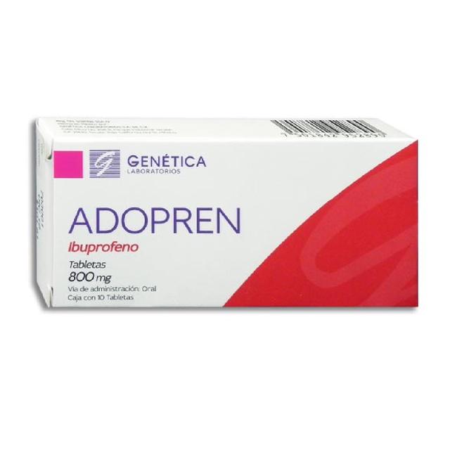 ADOPREN 10 TAB 800 MG