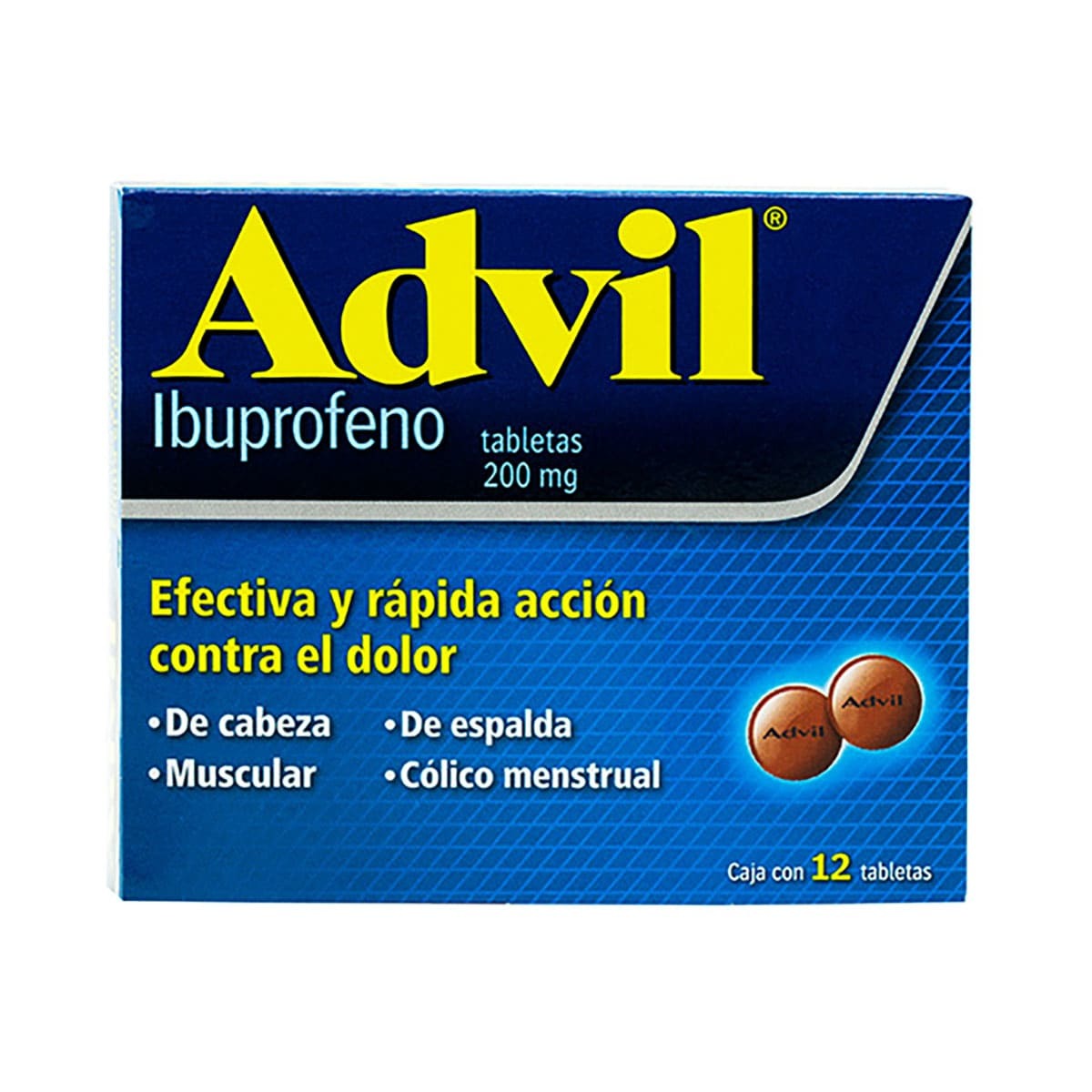 ADVIL 12 GRAG 200 MG